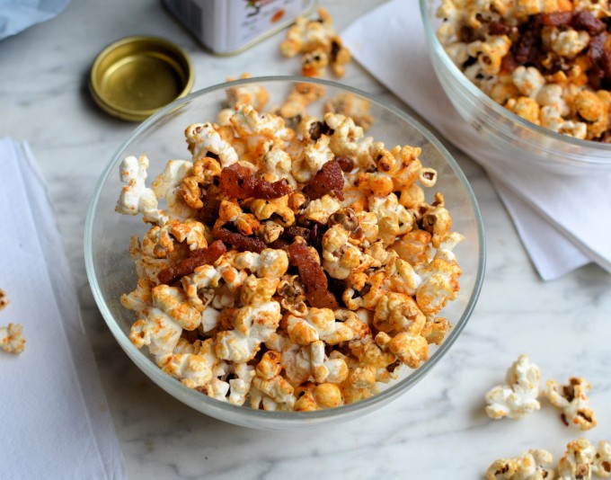 recipes Bacon Popcorn  Chilli chilli popcorn