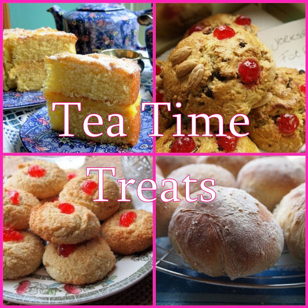 Tea Time Treats Logo Lavender And Lovage