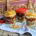 Picnics, Lunch Box and Barbecue Salad Idea: Layered Picnic Salads in a Jar (Recipe)