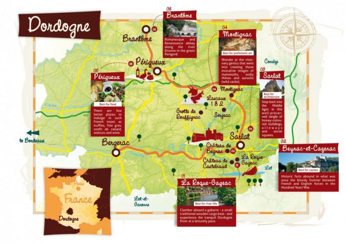 2019 dordogne maps and travel guides