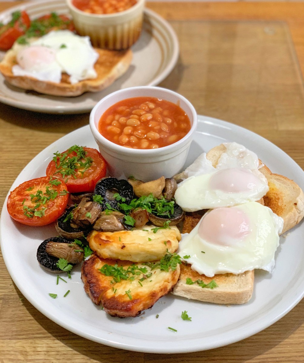 Simple Grilled B & B Breakfast - Lavender And Lovage