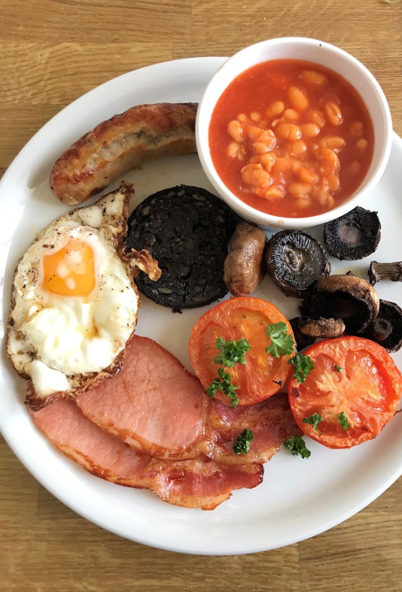 Simple Grilled B & B Breakfast - Lavender And Lovage