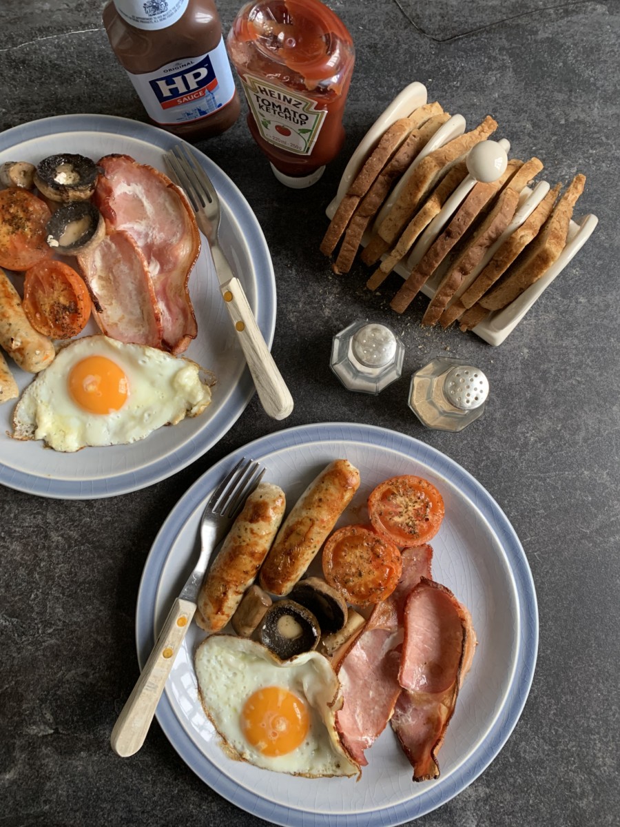 Simple Grilled B & B Breakfast - Lavender And Lovage