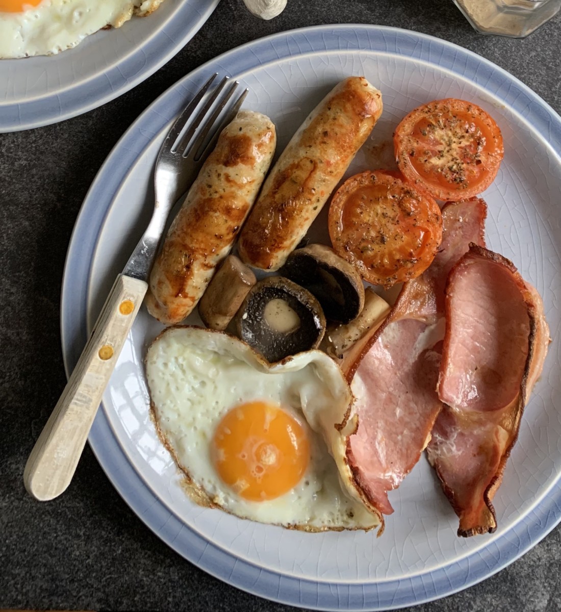 Simple Grilled B & B Breakfast - Lavender And Lovage