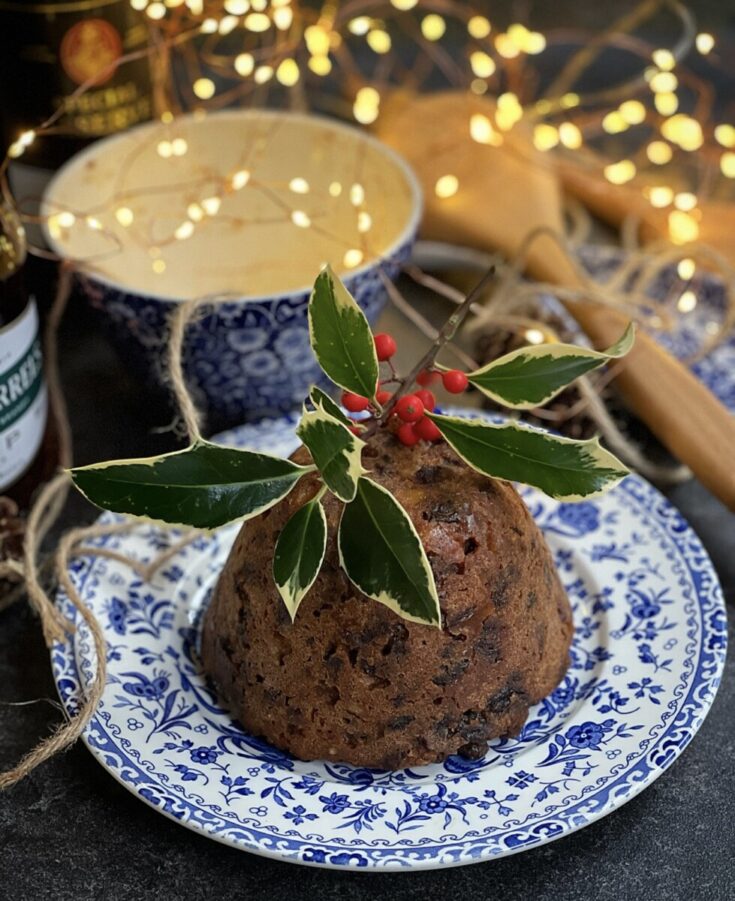 1930's Special Christmas Pudding - Lavender and Lovage