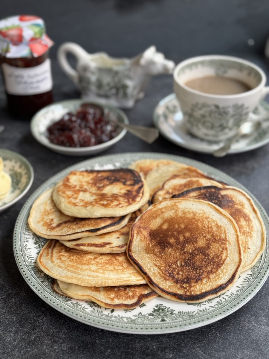 Overnight Sourdough Vanilla & Buttermilk Pancakes