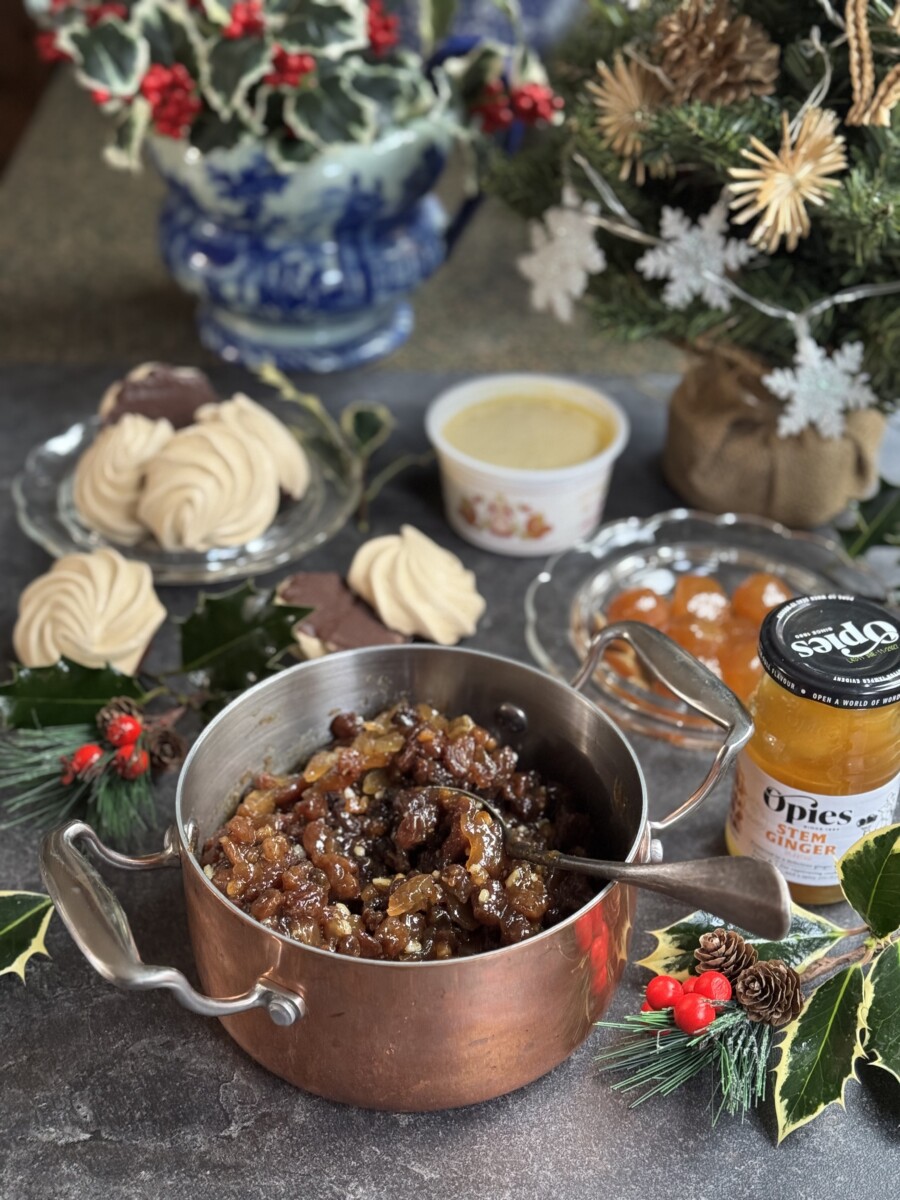 Easy Stem Ginger & Rum Mincemeat