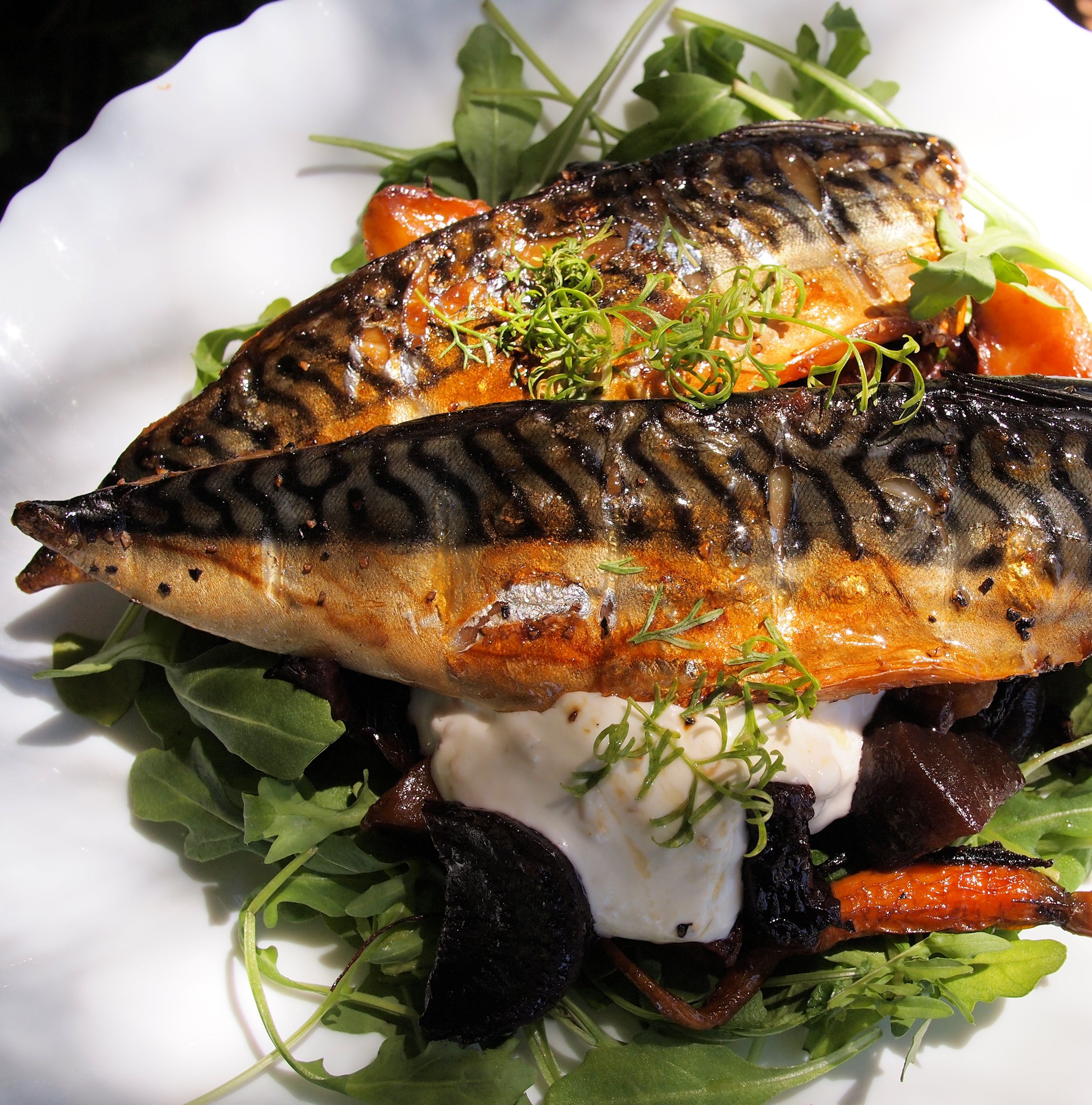 Smoked Mackerel With Hot Beetroot And Horseradish Cream - Lavender And ...