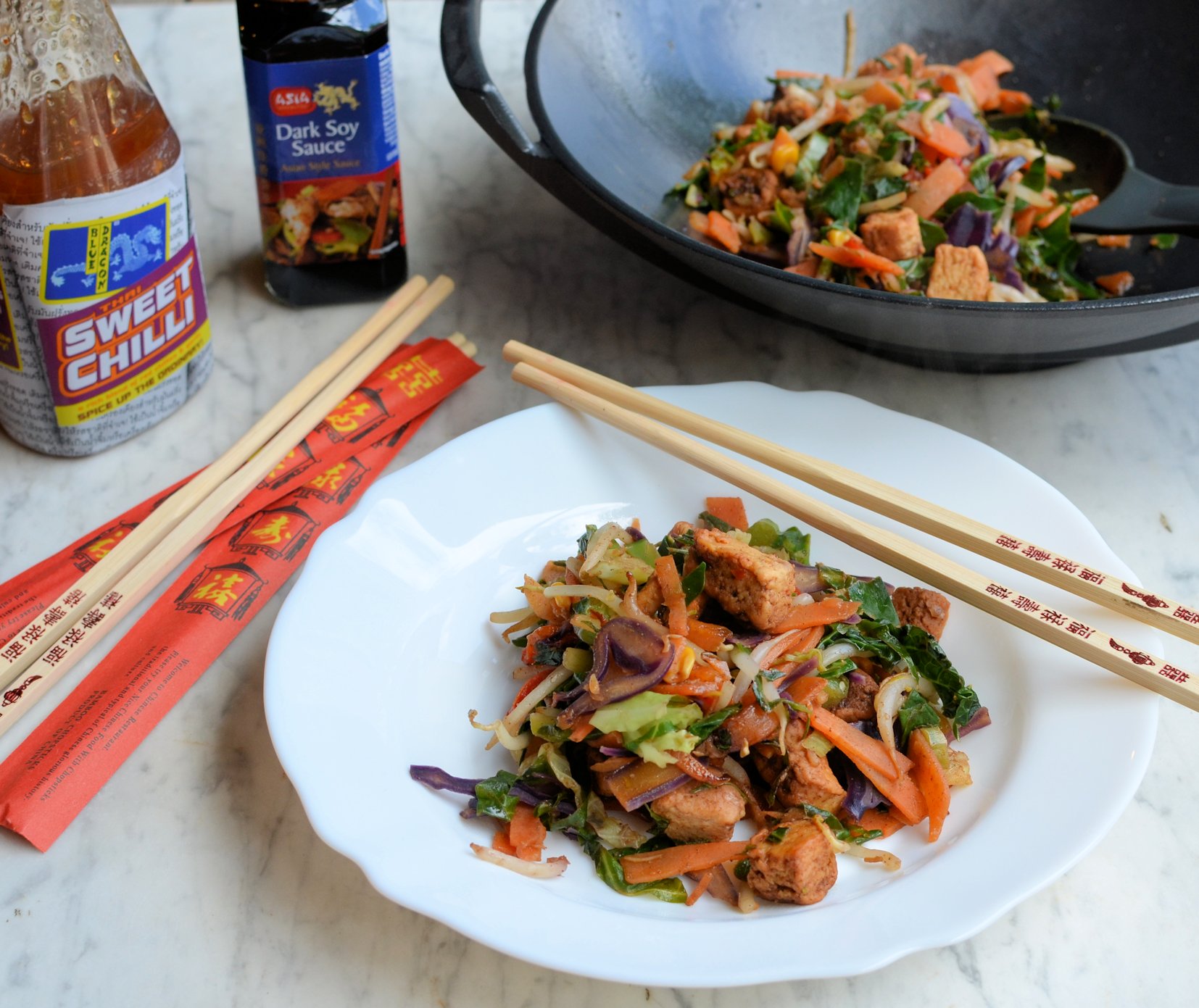 Easy Chinese 5:2 Diet Recipe for National Vegetarian Week: Rainbow Stir ...